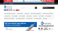 Desktop Screenshot of mondialhygiene.com